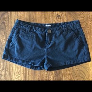 Express black shorts size 2